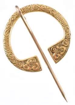 Keltische Ringfibel aus Messing