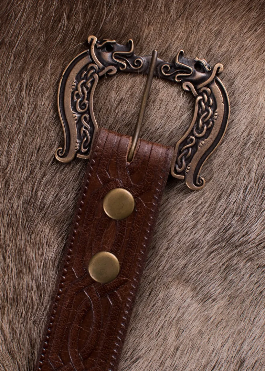 Keltischer Ledergürtel, 170 cm