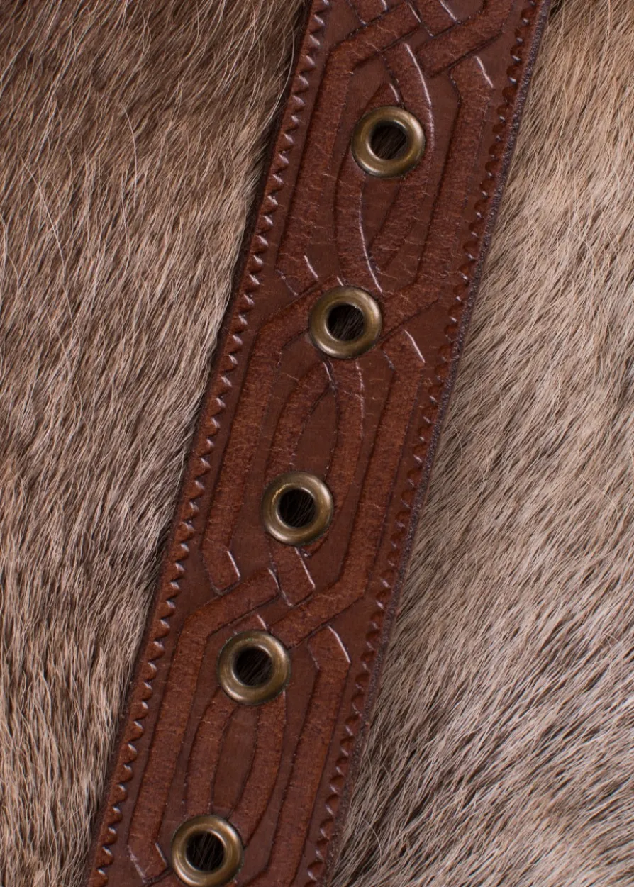 Keltischer Ledergürtel, 170 cm