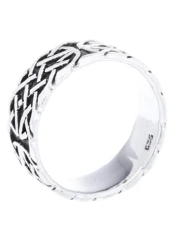 Keltischer Ring Unendlichkeit aus Silber