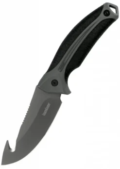 Kershaw LONEROCK Large Fixed Blade, Gut Hook, Jagdmesser