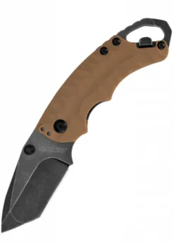 Kershaw SHUFFLE II, Hellbraun, BlackWash, Taschenmesser