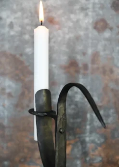 Kerzenhalter mit Holzsockel