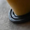 Kerzenleuchter, eingerollt, handgeschmiedet