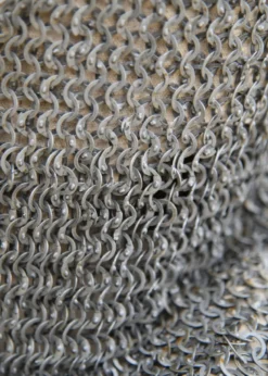 Kettenhaube, Flachring mit Keilnieten, ID 8mm, unbehandelt