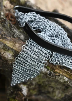Kettenschlips, aus verzinkten, unvernieteten Ringen, ID 6 mm