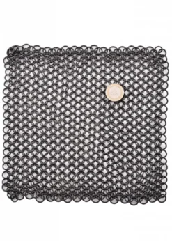 Kettenstück 20 x 20 cm, unvernietet, ID8mm, brüniert