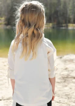 Kinder Mittelalter Bluse Birga, natur