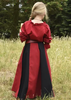 Kinder Mittelalter-Bluse Helena, rot