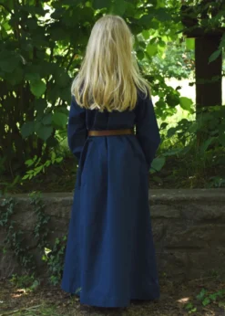 Kinder Mittelalterkleid Ana, blau