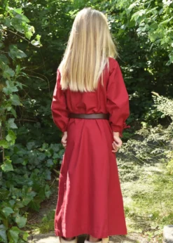 Kinder Mittelalterkleid Ana, rot