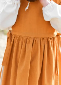Kinder Mittelalterkleid, Überkleid Lilou, senfgelb