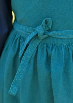 Kinder Mittelalterkleid, Überkleid Lilou, petrol