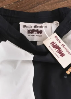 Kinder Mittelalter-Rock Lucia, weit ausgestellt, schwarz/natur