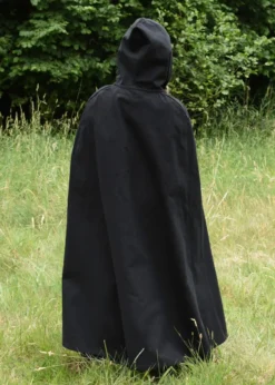 Kinder Mittelalter Umhang Paul, schwarz