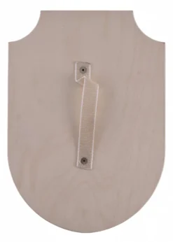 Kinder Ritter-Holzschild, Blank