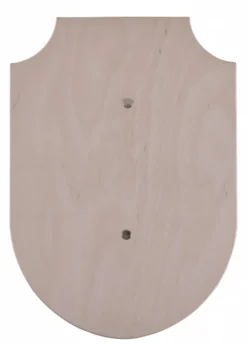 Kinder Ritter-Holzschild, Blank