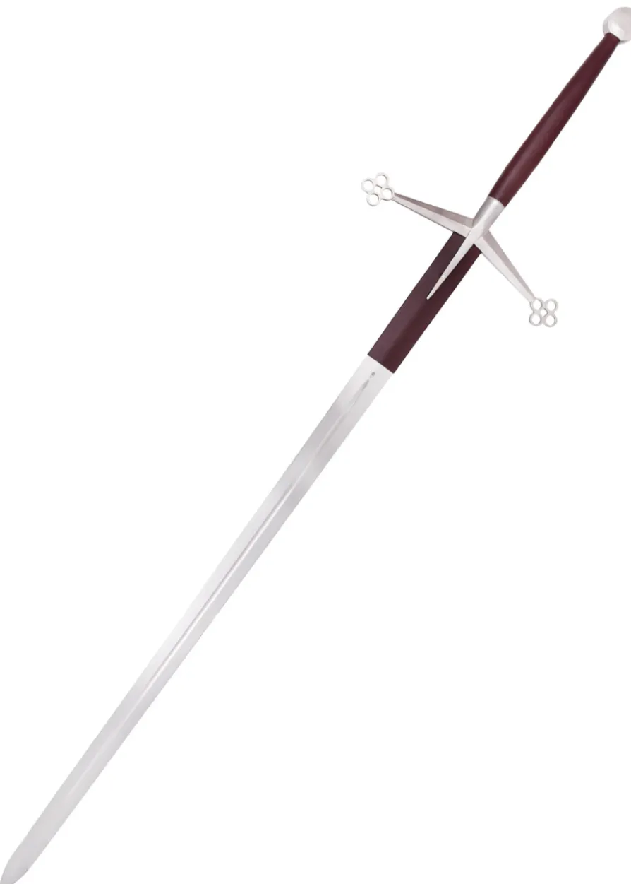 Kingston Arms Schottisches Claymore Schwert, brauner Griff