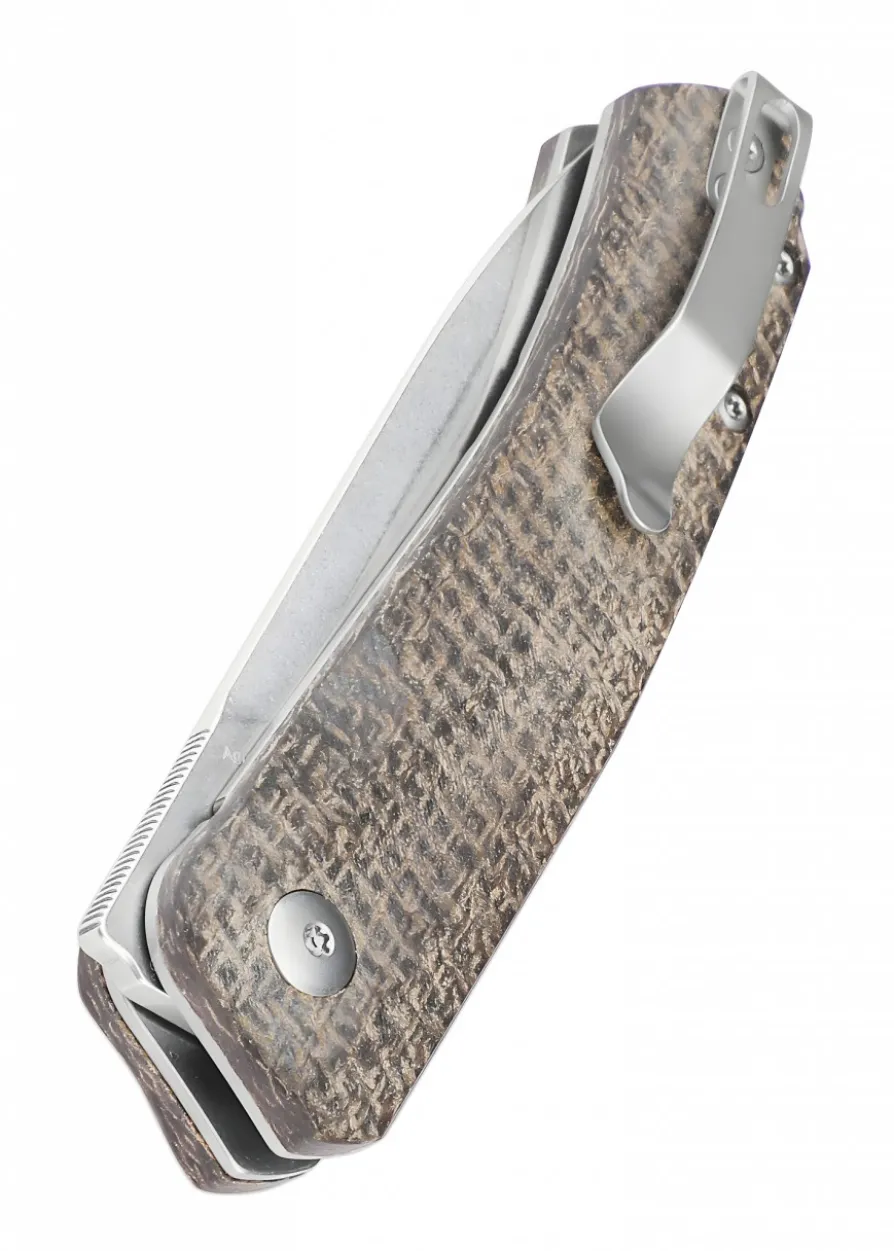Kizer Knives AGRESSOR, Micarta, stonewashed, Taschenmesser