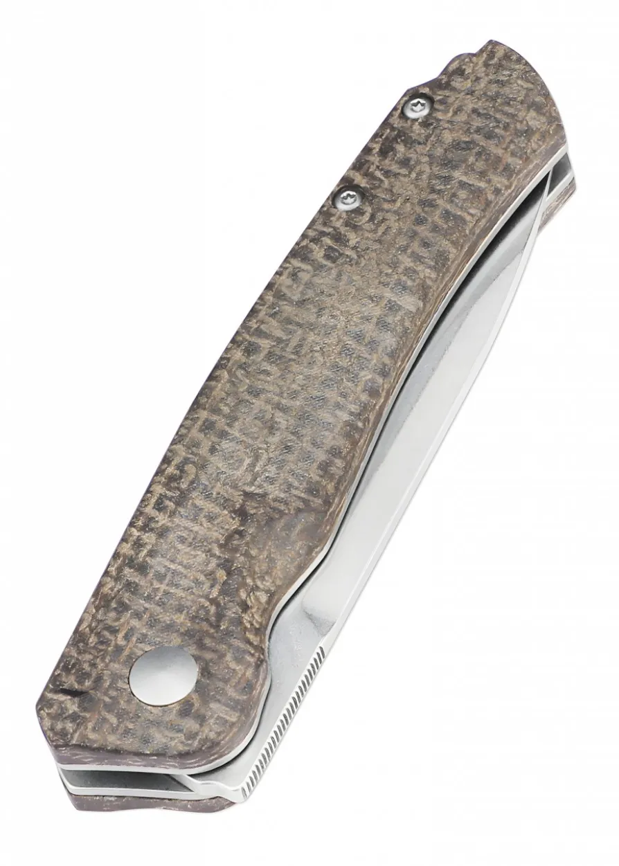 Kizer Knives AGRESSOR, Micarta, stonewashed, Taschenmesser