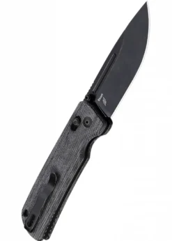 Kizer Knives ESCORT, Micarta, schwarze Klinge, Taschenmesser