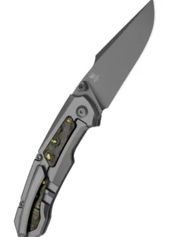 Kizer Knives Feweed TI Fat Carbon, Toxic Storm, Taschenmesser