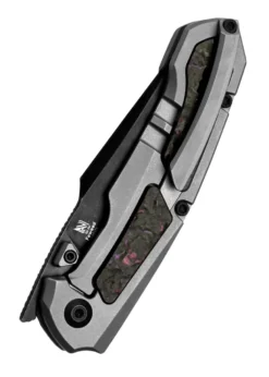 Kizer Knives Feweed, Titanium, Fat Carbon Purple Haze, Taschenmesser