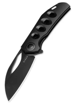 Kizer Knives Hawk Titanium Black, Polished DLC, Taschenmesser