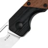 Kizer Knives Mini Militaw G10 + Mkuruti-Holz, Taschenmesser