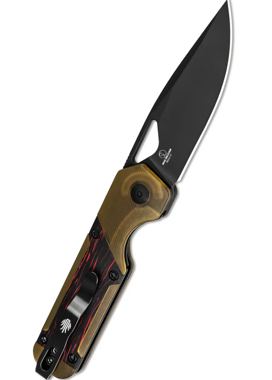 Kizer Knives Mini Militaw PEI + G10, Taschenmesser