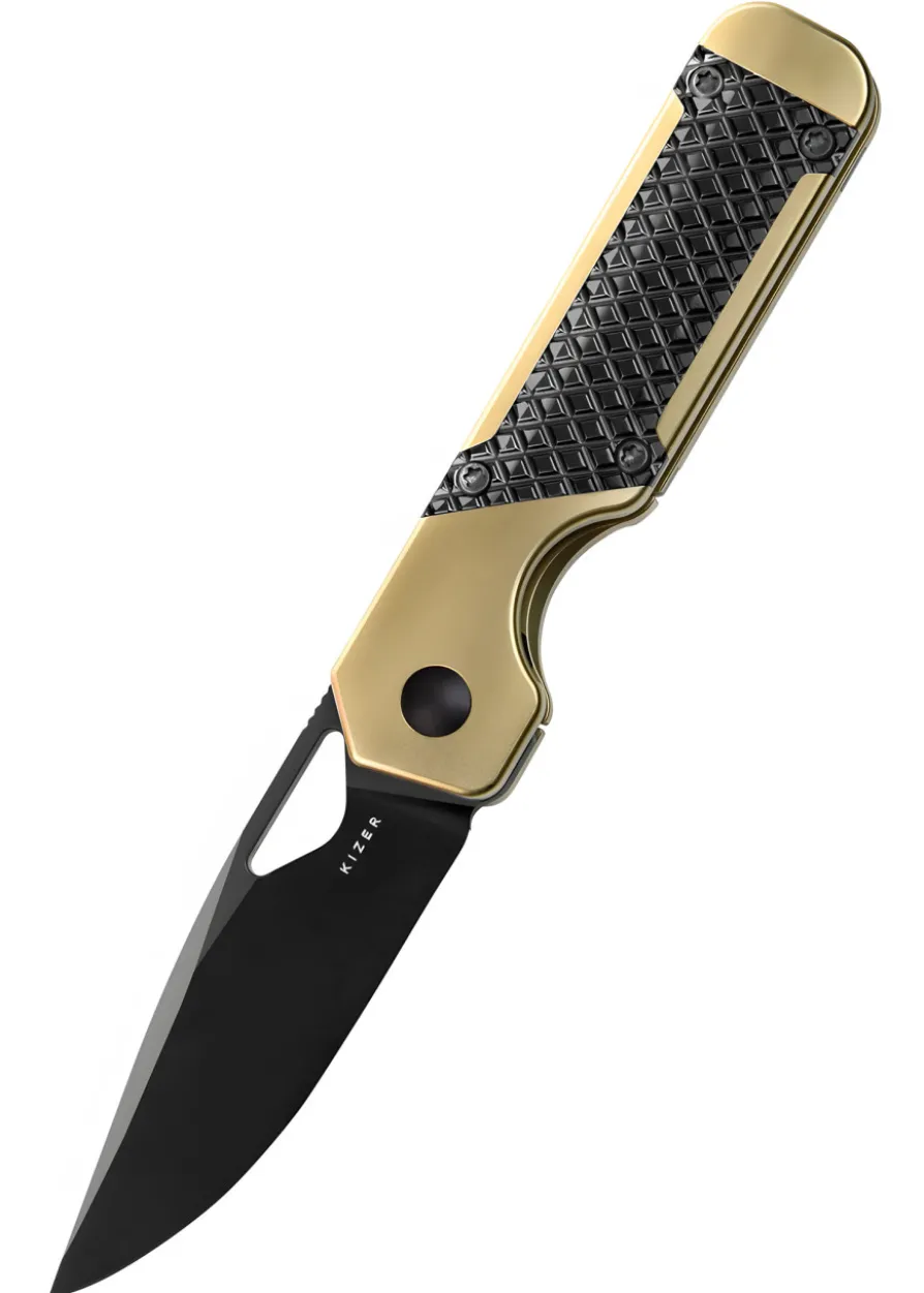 Kizer Knives MINI MILITAW TITANIUM + ZIRCONIUM, Taschenmesser