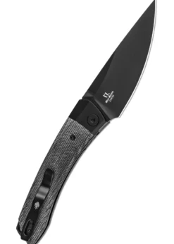 Kizer Knives Mini Momo, Aluminum, Micarta, black, Taschenmesser