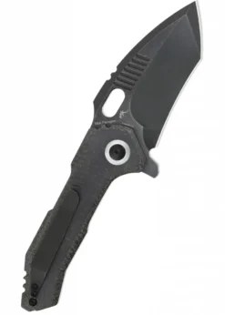 Kizer Knives PARAGON MINI, Micarta, schwarze Klinge, Taschenmesser