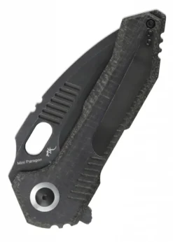 Kizer Knives PARAGON MINI, Micarta, schwarze Klinge, Taschenmesser