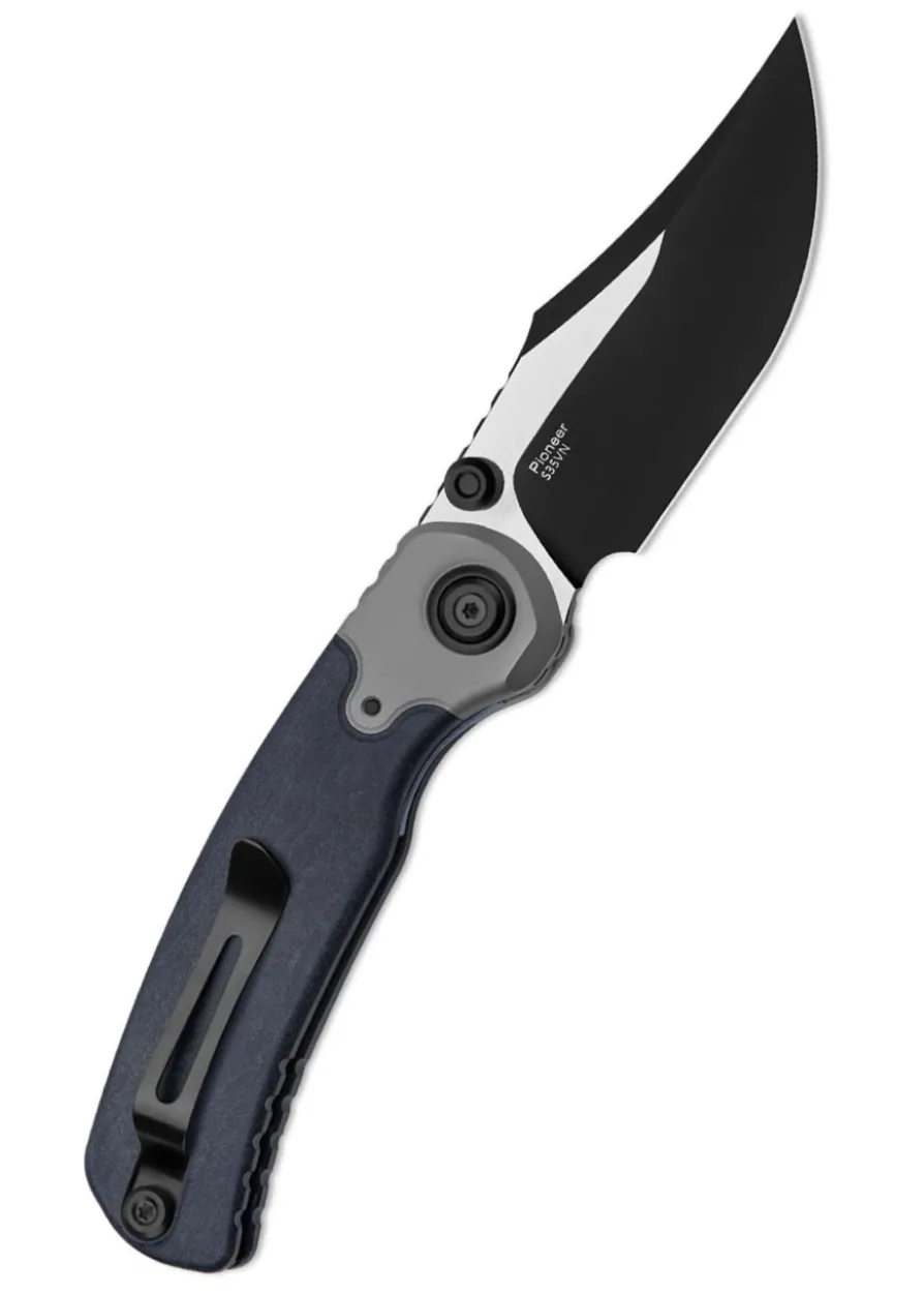 Kizer Knives Pioneer Blue Canyon & Titanium, BO, Taschenmesser