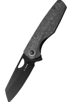 Kizer Knives Sparrow TI Marble, CF Grey, Taschenmesser