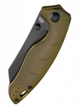 Kizer Knives TOWSER K, PEI-Griff, schwarze Klinge, Taschenmesser