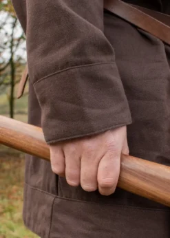 Klappenrock Bjorn, Wikinger-Mantel, braun