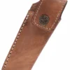 Klappmesser aus 440-Stahl mit Lederetui