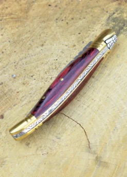 Klappmesser mit Damaststahlklinge