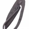 Klappmesser mit Lederhülle, handgeschmiedet