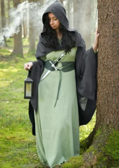 Kleid Tyra, gewaschenes grün