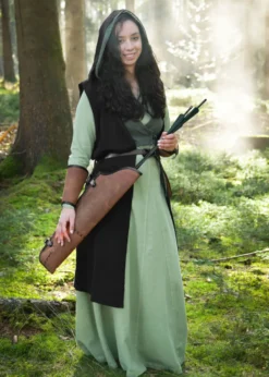Kleid Tyra, gewaschenes grün