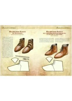 Kleidung des Mittelalters Selbst Anfertigen - Schuhe des Hoch- und Spätmittelalters