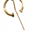 Kleine Ringfibel aus Messing