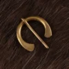 Kleine Ringfibel, Gewandschließe aus Messing