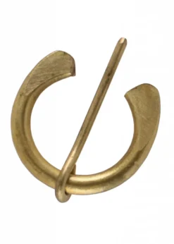 Kleine Ringfibel, Gewandschließe aus Messing