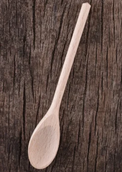 Kleiner Löffel aus Buchenholz, ca. 13 cm