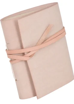Kleines Notizbuch mit Ledereinband, 80 x 110 mm