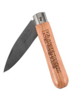 Kleines Taschenmesser mit Drop-Point-Klinge und Klingenreich-Logo